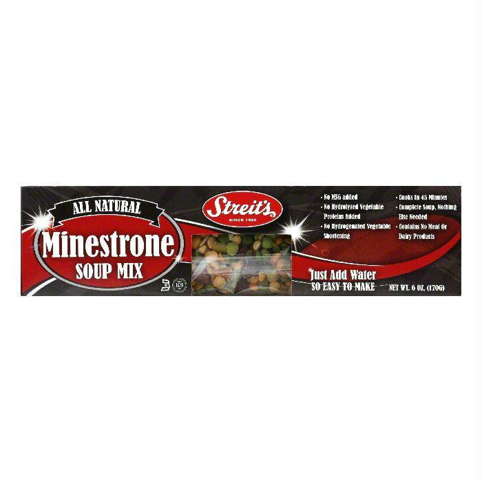 Streits Soup Minestrone, 6 OZ (Pack of 12)