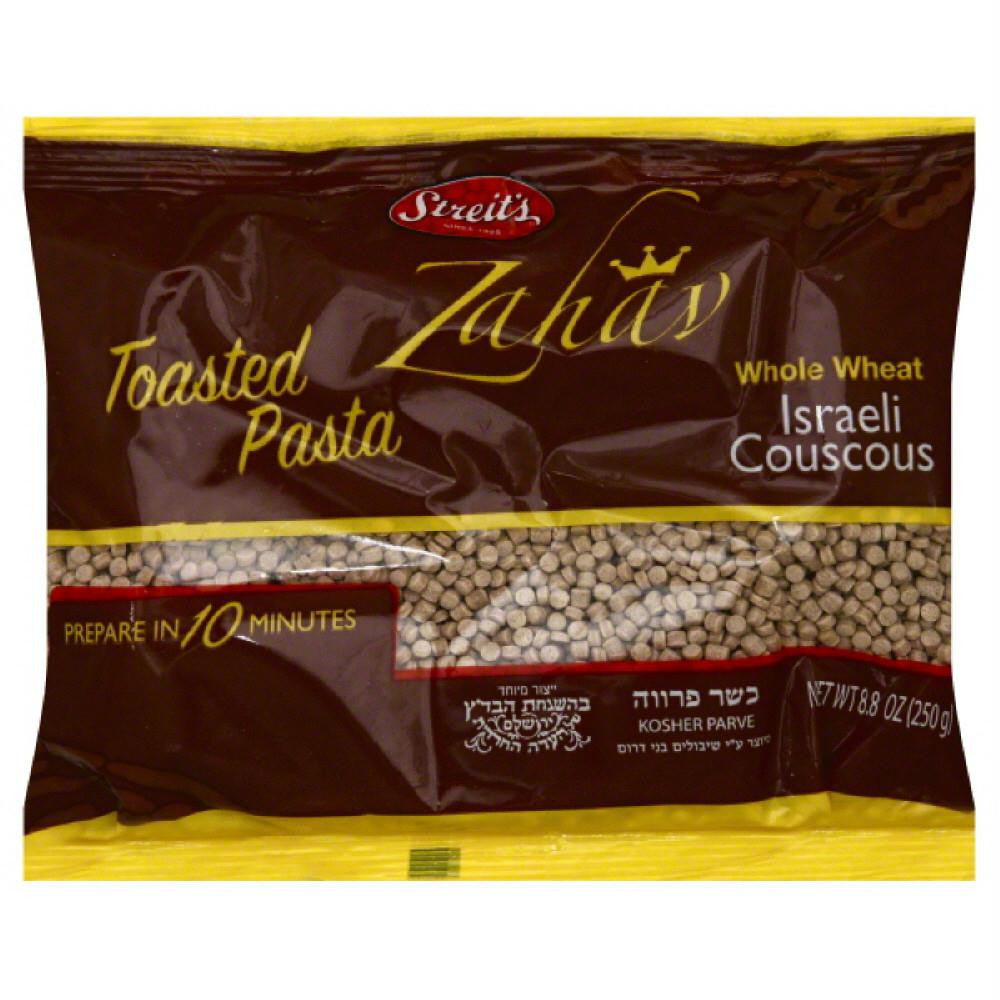 Streits Israeli Couscous Whole Wheat, 8.8 Oz (Pack of 24)