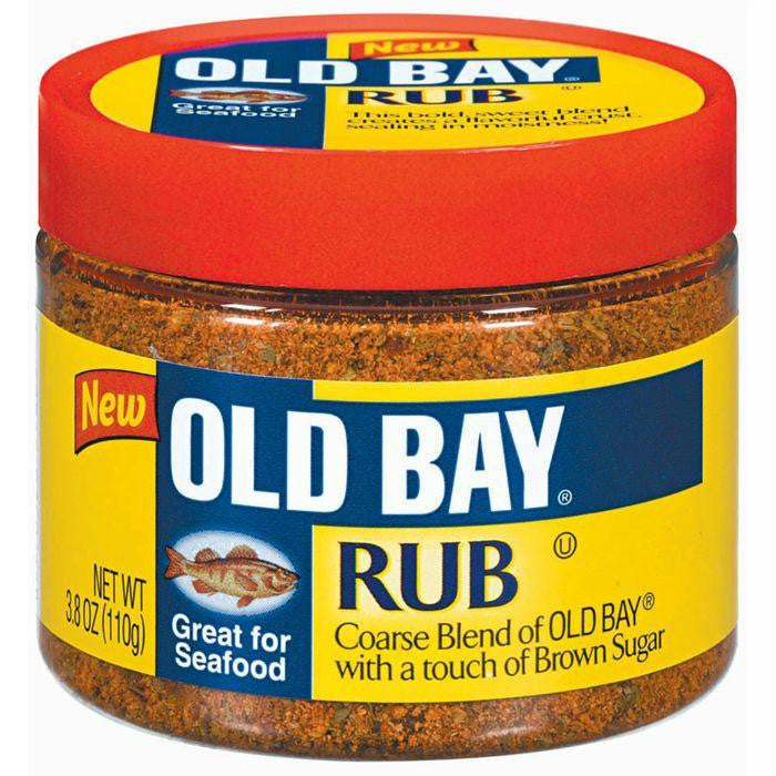 Old Bay  Seafood Rub 3.8 Oz Plastic  (Pack of 12)