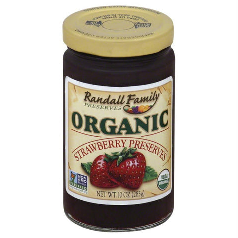 Randall Family Strawberry Preserves, 10 Oz (Pack of 6)