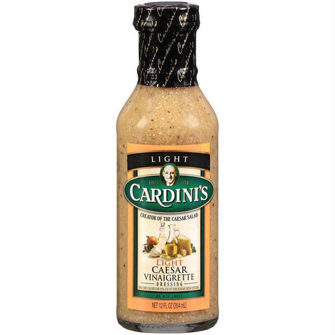 Cardini's Light Caesar Vinaigrette Dressing 12 fl. Oz  (Pack of 6)