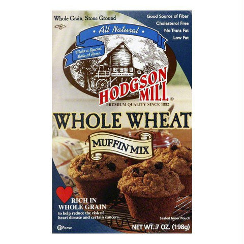 Hodgson Mill Muffin Mix Whole Wheat, 7 OZ (Pack of 8)