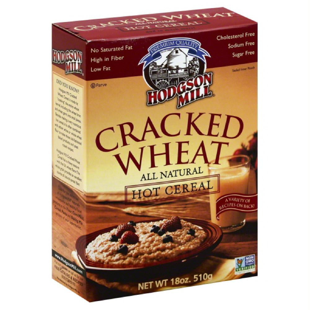 Hodgson Mill Cracked Wheat Hot Cereal, 18 Oz (Pack of 6)