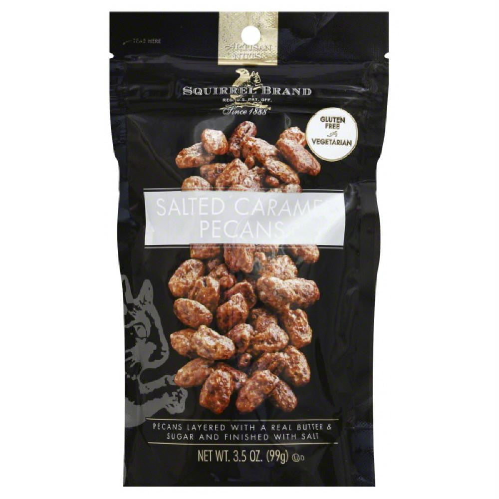 Squirrel Brand Salted Caramel Pecans, 3.5 Oz (Pack of 6)