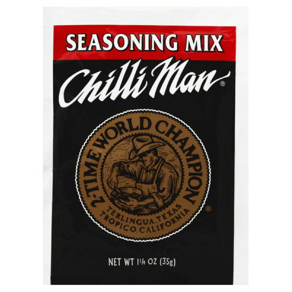 Chilli Man Seasoning Mix, 1.25 Oz (Pack of 24)