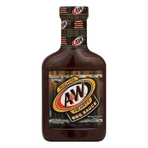 Jim Beam A&W BBQ Sauce, 18 OZ (Pack of 6)