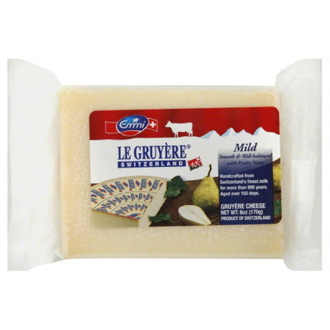 Emmi Mild Gruyere Cheese, 6 Oz (Pack of 16)