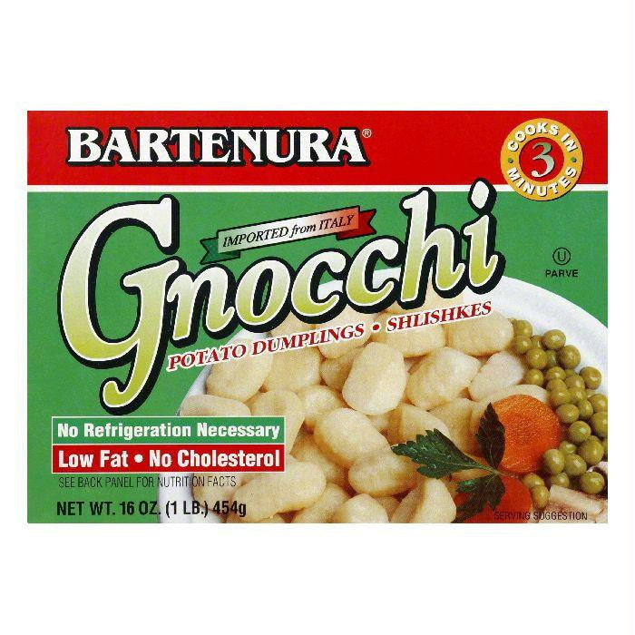 Bartenura Pasta Gnocchi Potato Dumplings, 16 OZ (Pack of 12)