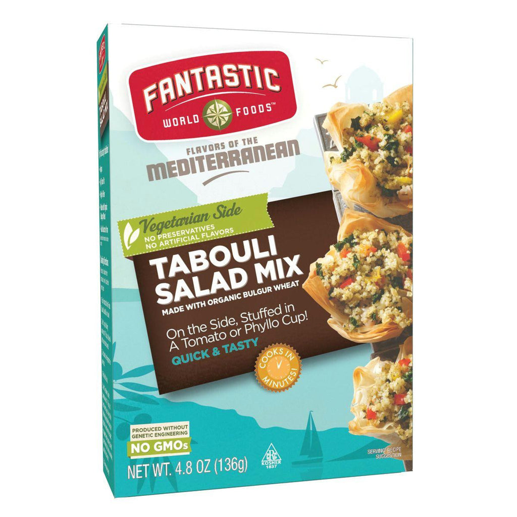 Fantastic World Foods Tabouli Salad, 4.8 Oz (Pack of 6)