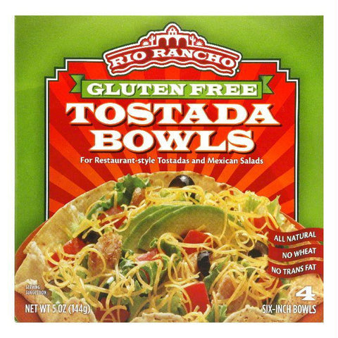 Rio Rancho 6 Inch Tostada Bowls, 4 PC (Pack of 6)