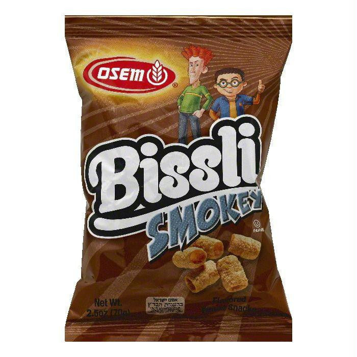 Osem Smokey Flavored Bissli Wheat Snacks, 2.5 OZ (Pack of 24)