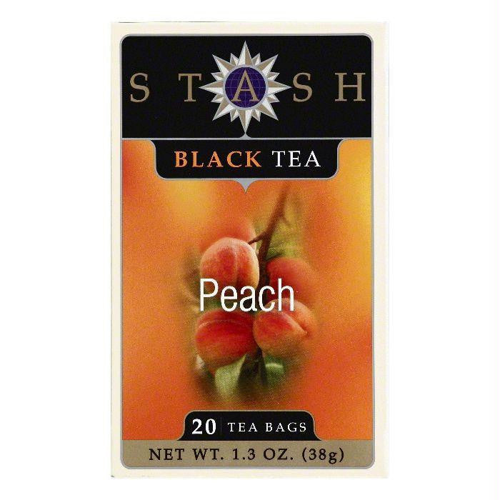 Stash Bags Peach Black Tea, 20 ea (Pack of 6)