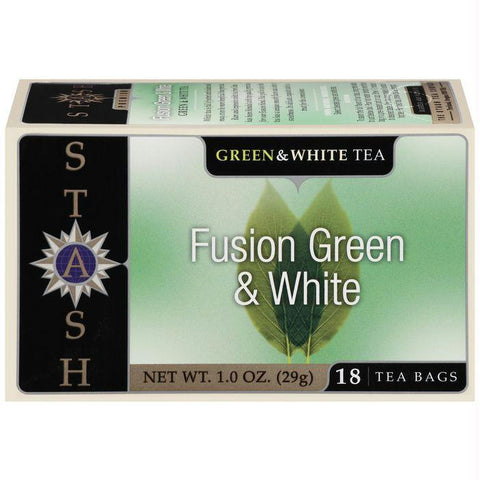 Stash Fusion Green & White Tea Bags 18 Ct  (Pack of 6)