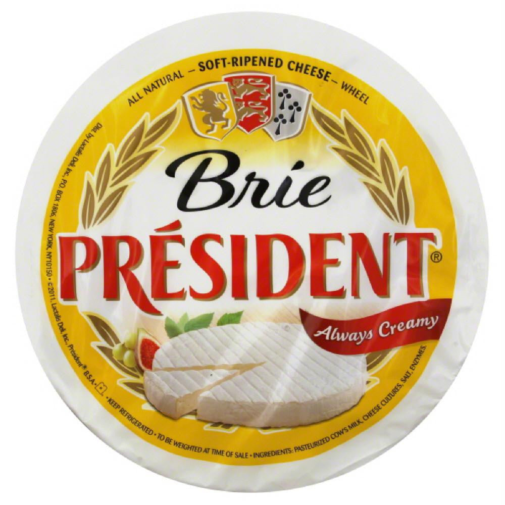 President Wheel Brie Cheese, 6.2 Lb