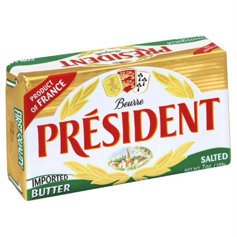 President Salted Butter, 7 Oz (Pack of 20)