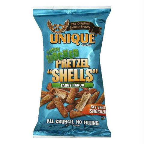 Unique Tangy Ranch Pretzel Shells, 9 OZ (Pack of 12)