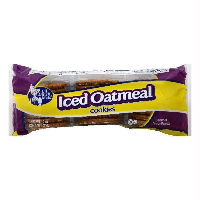 Lil Dutch Maid Iced Oatmeal Cookies, 12 OZ (Pack of 12)