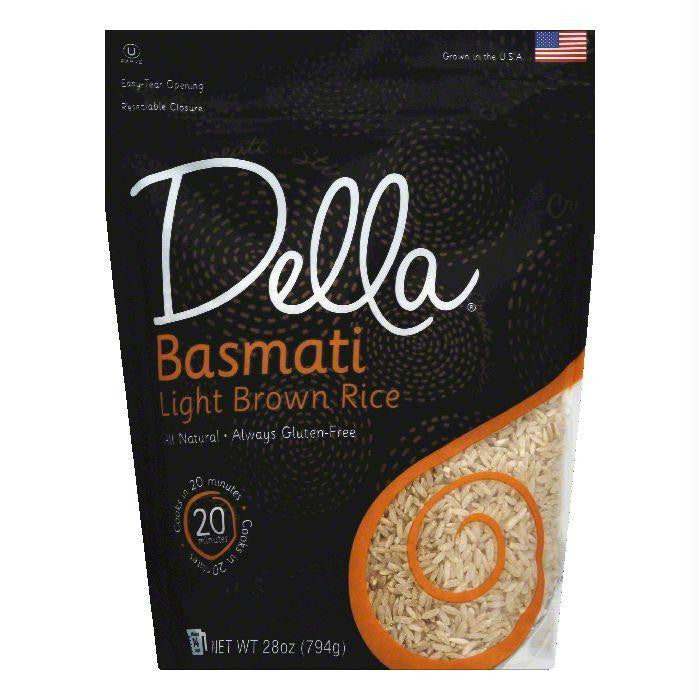 Della Basmati Light Brown Rice, 28 OZ (Pack of 6)