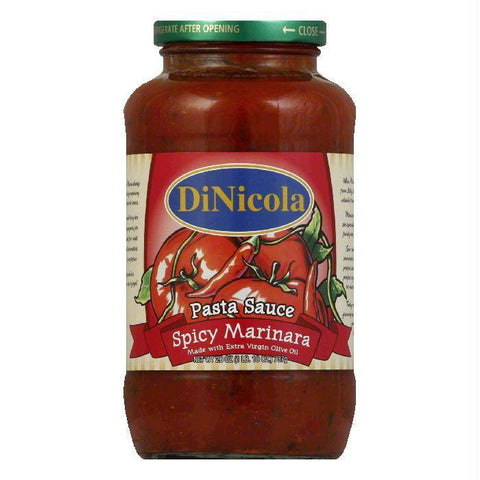 DiNicola Pasta Sauce Spicy Marinara Kosher, 26 OZ (Pack of 12)