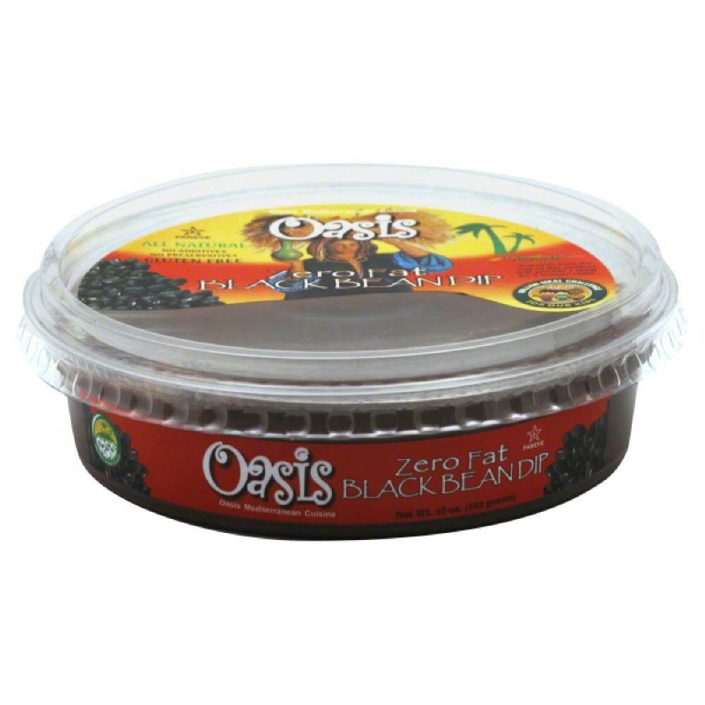 Oasis Black Bean Dip Zero Fat, 10 Oz (Pack of 12)