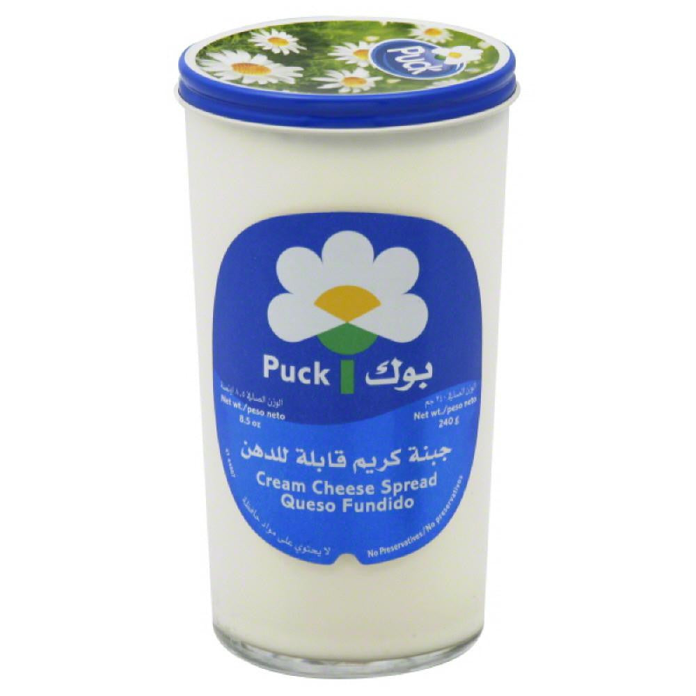 Puck Cream Cheese Spread, 8.5 Oz (Pack of 6)