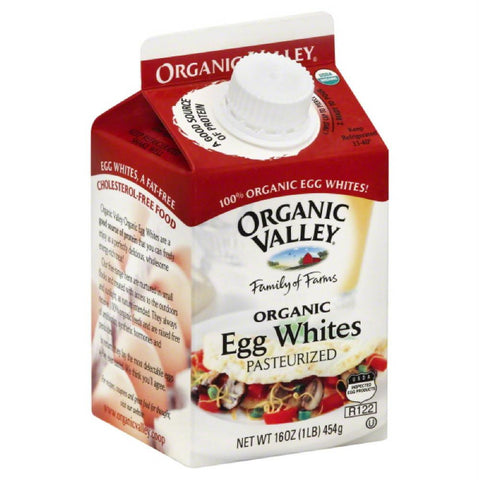 Organic Valley Organic Egg Whites, 16 Oz (Pack of 12)