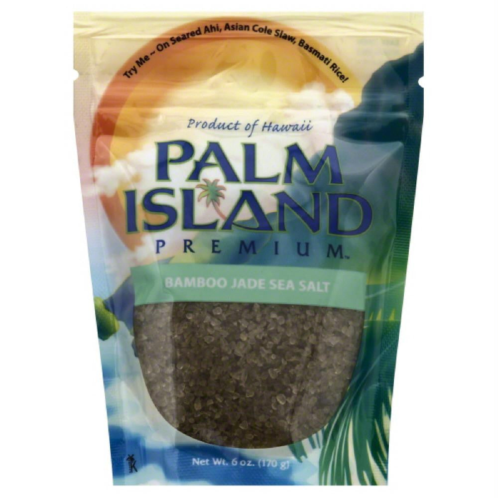 Palm Island Bamboo Jade Sea Salt, 4 Oz (Pack of 6)