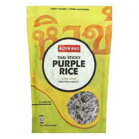 Alter Eco Thai Sticky Purple Rice, 16 Oz (Pack of 8)