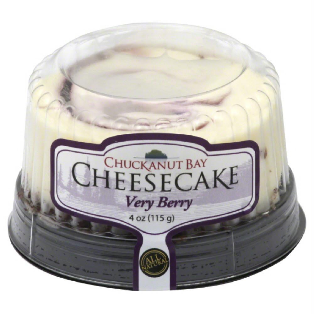 Chuckanut Bay Very Berry Cheesecake, 4 Oz (Pack of 12)