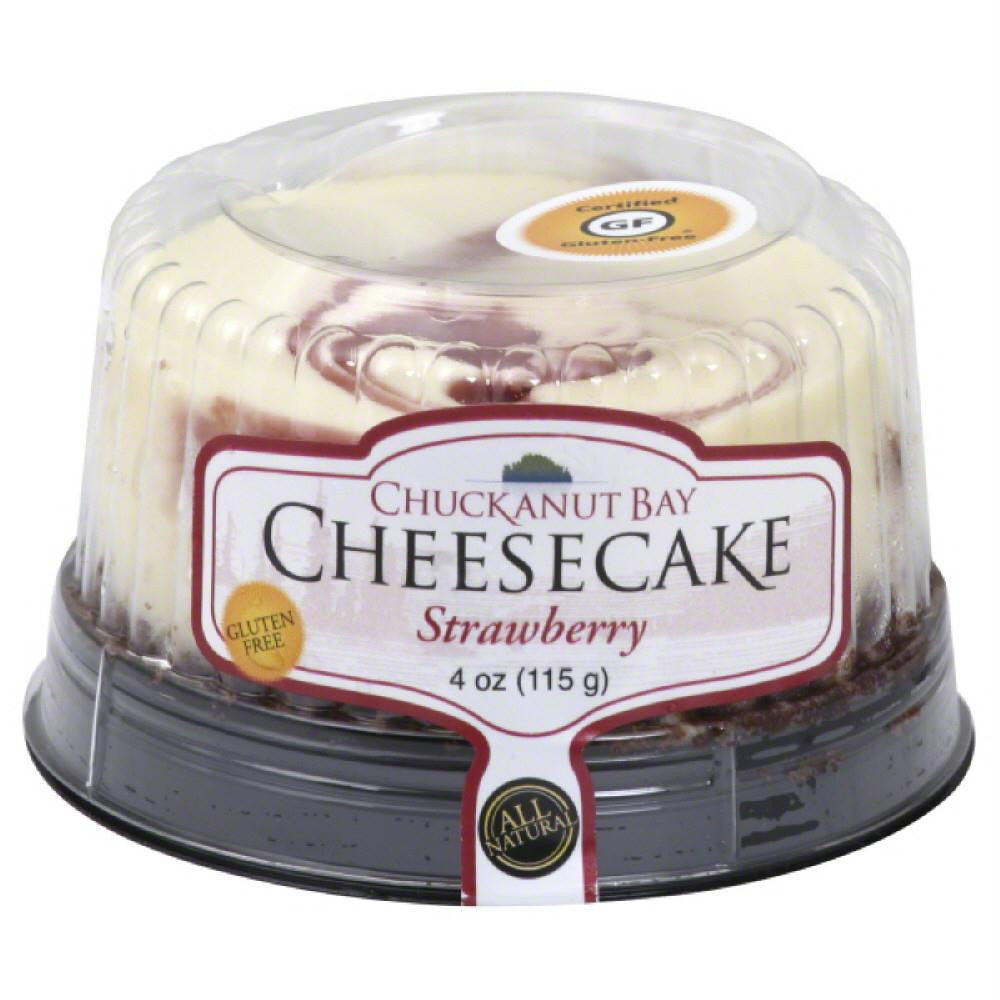 Chuckanut Bay Strawberry Cheesecake, 4 Oz (Pack of 12)