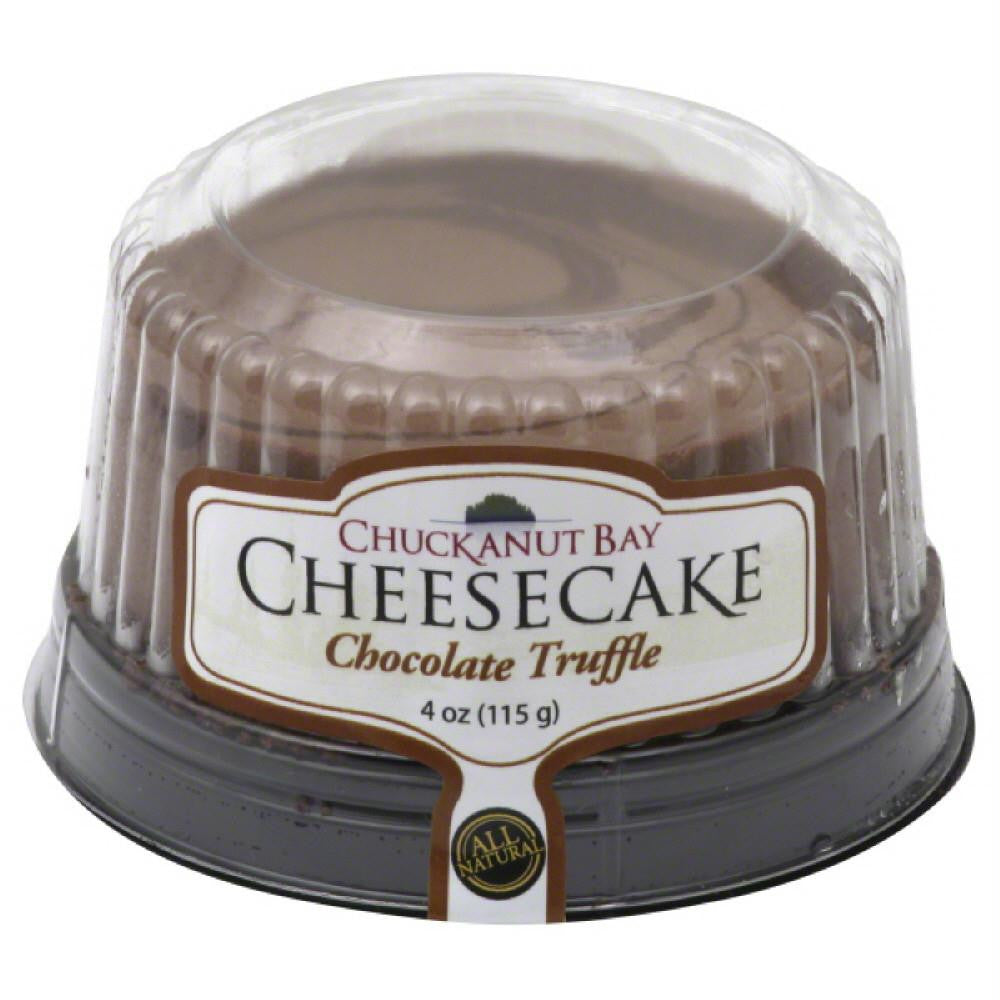 Chuckanut Bay Chocolate Truffle Cheesecake, 4 Oz (Pack of 12)