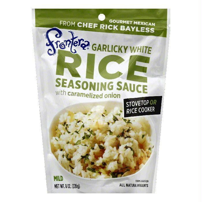 Frontera Mild Garlicky White Rice Seasoning Sauce, 8 OZ (Pack of 6)