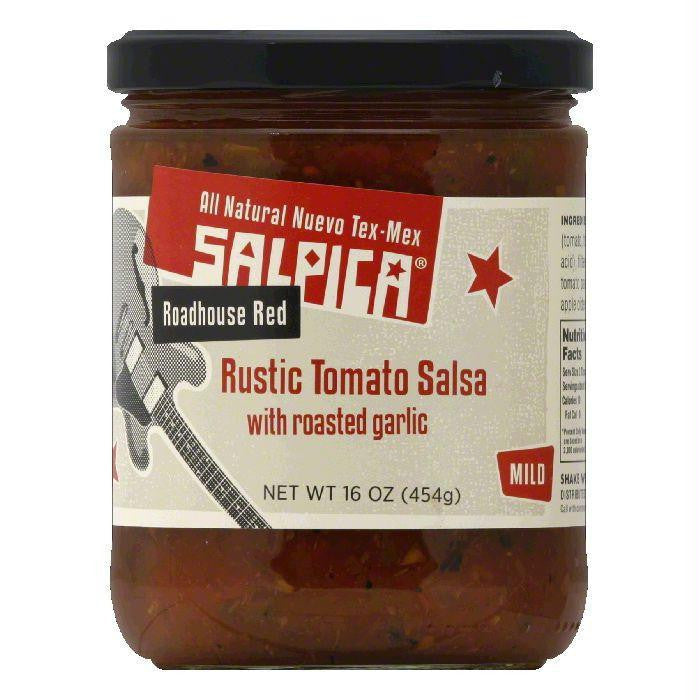 Salpica Rustic Tomato Salsa Mild, 16 OZ (Pack of 6)