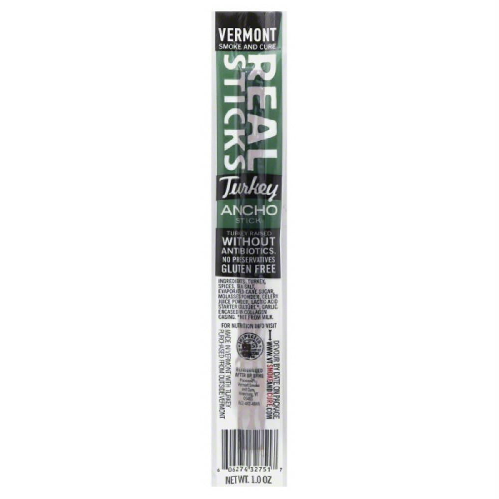 Vermont Smoke And Cure Ancho Turkey Stick, 1 Oz (Pack of 48)