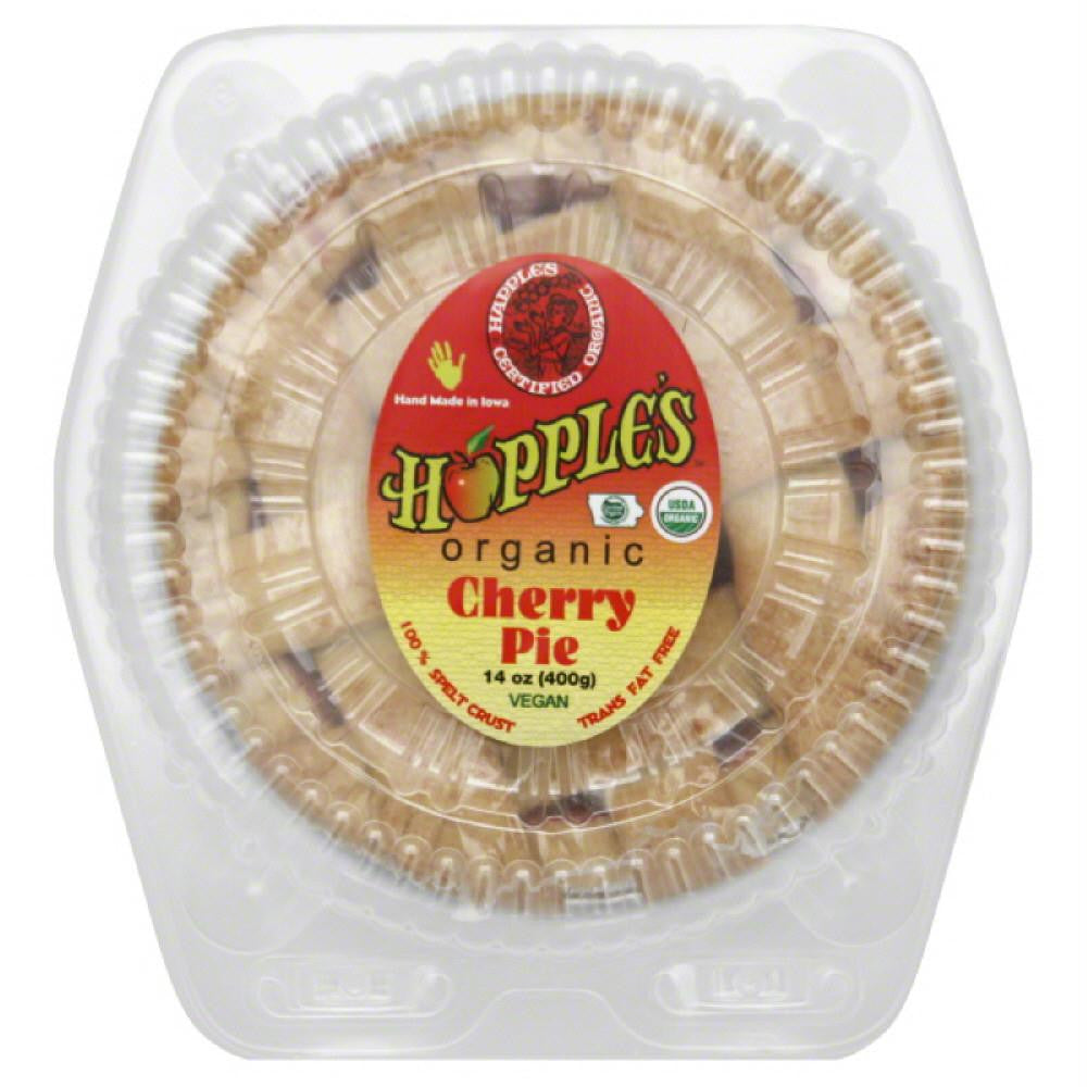 Happles Cherry Organic Pie, 14 Oz (Pack of 6)