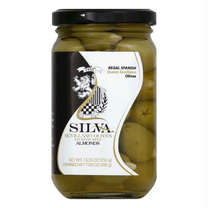 Silva Regal Spanish Olive Stuffed Almond, 7.05 OZ (Pack of 6)