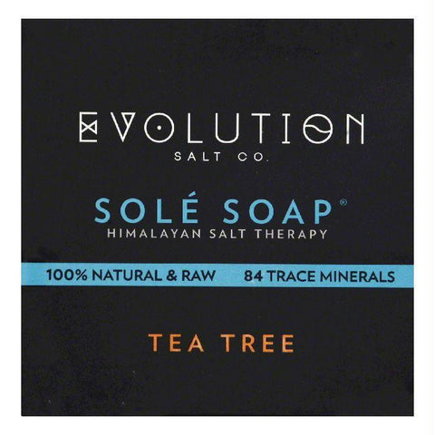 Evolution Salt Tea Tree Sole Soap, 4.5 OZ