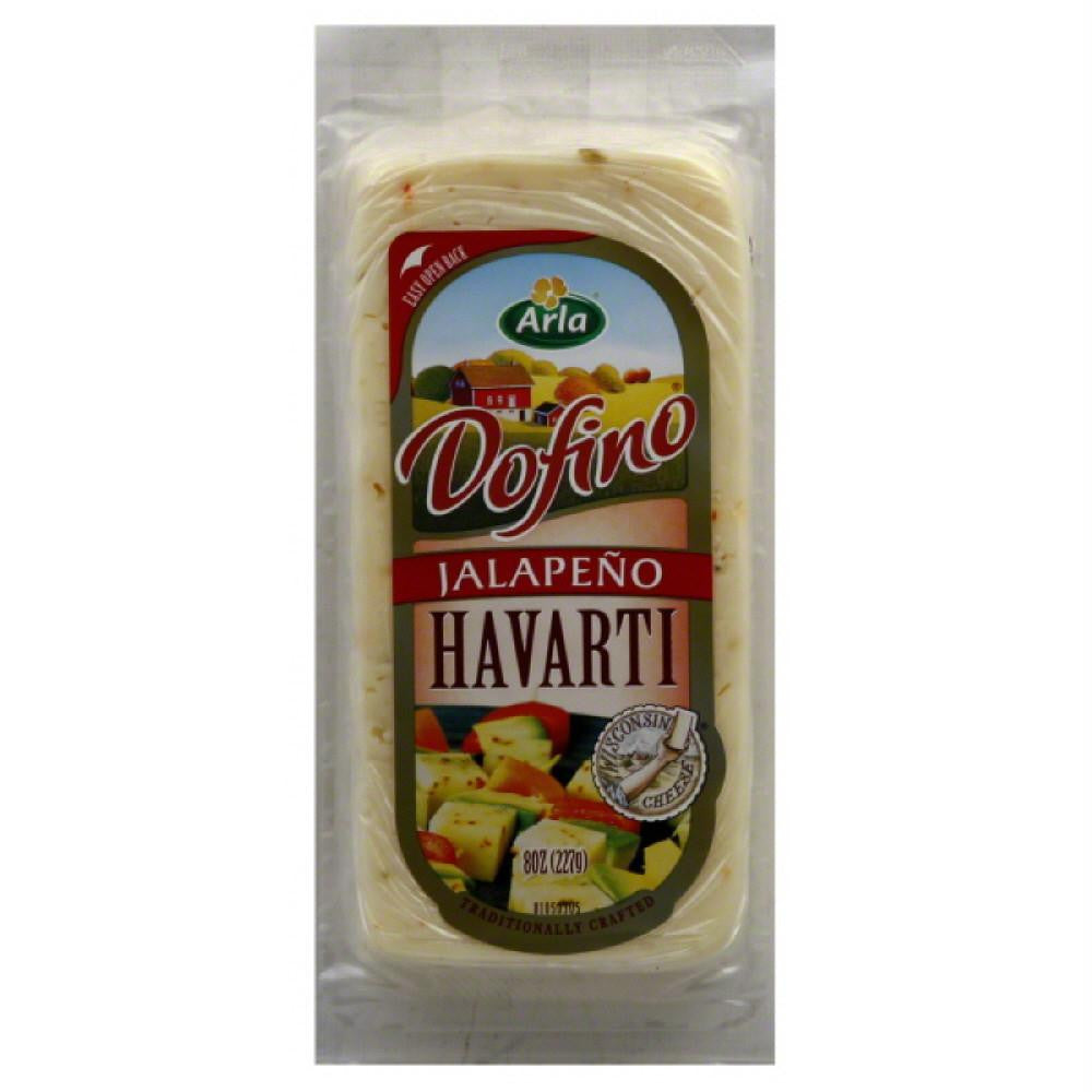 Dofino Jalapeno Havarti Cheese, 8 Oz (Pack of 12)