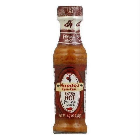 Nandos Peri Peri Sauce Extra Hot, 4.7 OZ (Pack of 6)