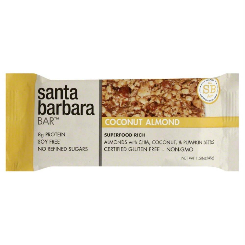 Santa Barbara Bar Coconut Almond Nutrition Bar, 1.58 Oz (Pack of 12)