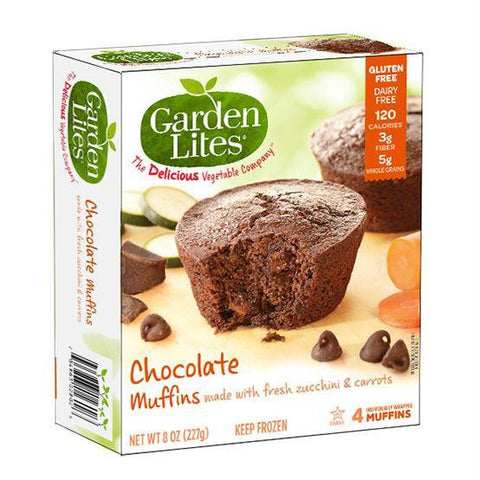 Garden Lites Veggie Muffins Zucchini Chocolate, 8 Oz (Pack of 8)