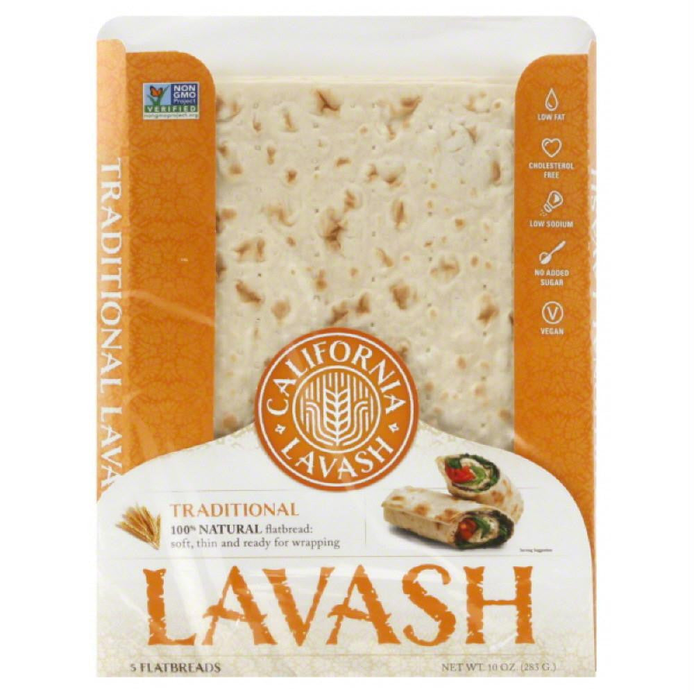 California Lavash Traditional Lavash, 10 Oz (Pack of 14)