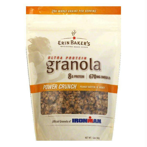 Erin Baker's Ultra Protein Granola, 12 OZ (Pack of 6)