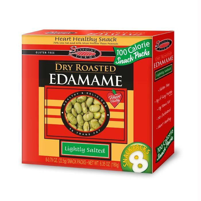 Sea Point Dry Roasted Edamame 100 Calorie, 6.35 oz (Pack of 12)