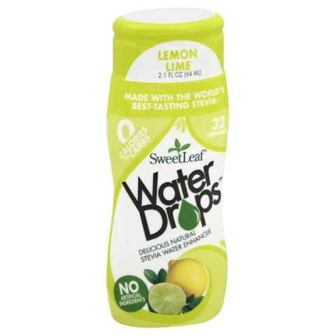 SweetLeaf Lemon Lime Stevia Water Enhancer, 2.1 Fo (Pack of 6)