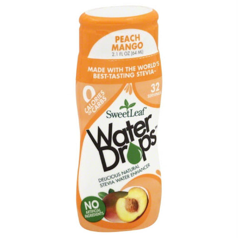 SweetLeaf Peach Mango Stevia Water Enhancer, 2.1 Fo (Pack of 6)