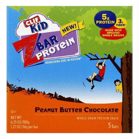 Clif Peanut Butter Chocolate Protein Z Bar, 6.35 Oz (Pack of 6)