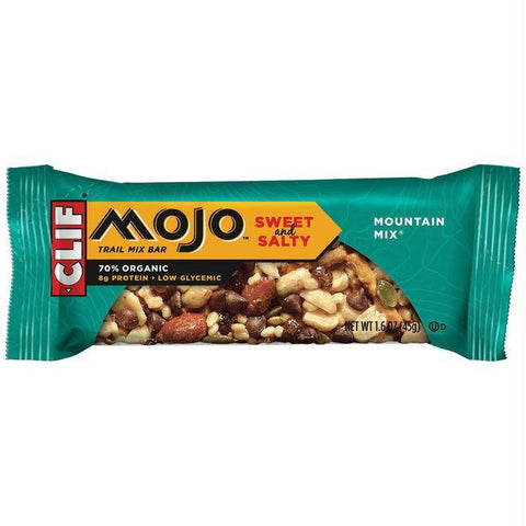 CLIF Mojo Bar Mountain Mix Trail Mix Bar 1.6 Oz  (Pack of 12)