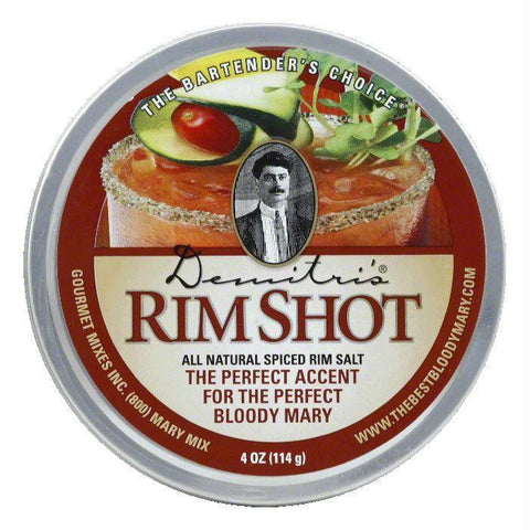 Demitris Rim Shot, 4 Oz (Pack of 8)