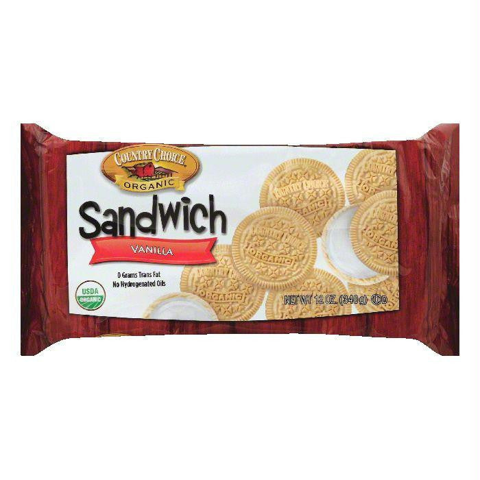 Country Choice Vanilla Sandwich Cookies, 12 OZ (Pack of 6)